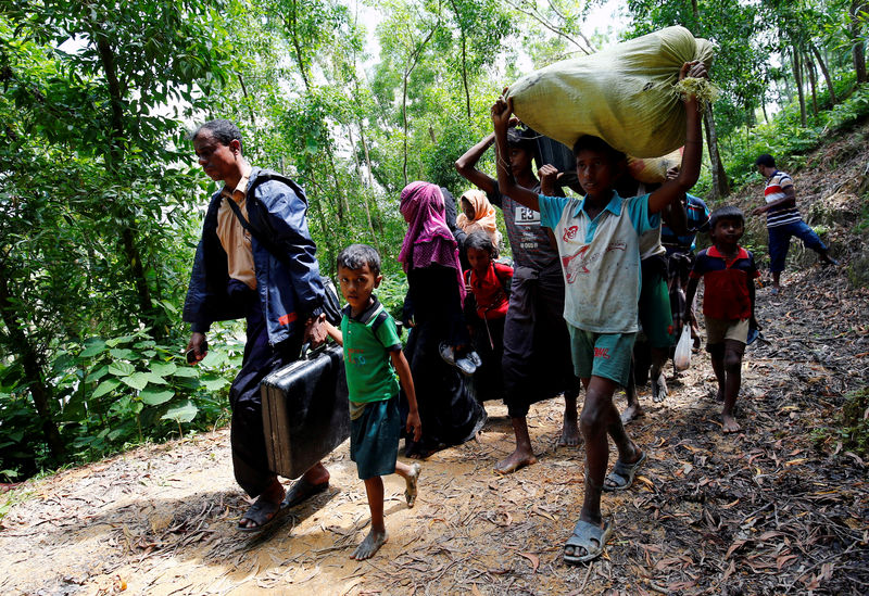 © Reuters. أمين عام الأمم المتحدة يبدي قلقه إزاء تقارير عن مقتل مدنيين في ميانمار