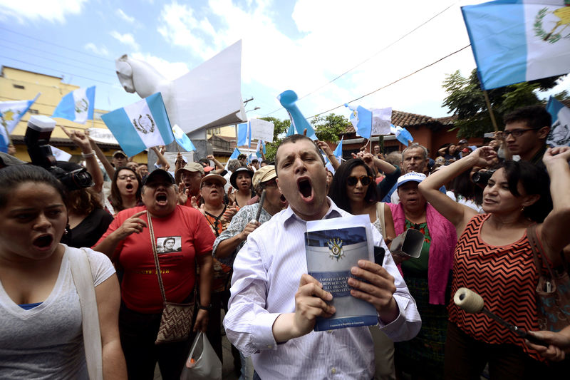 © Reuters. Crisis en Guatemala por el intento de expulsar al jefe anticorrupción de la ONU