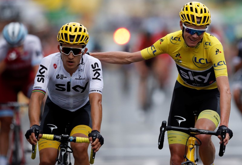 © Reuters. Cycling - The 104th Tour de France cycling race