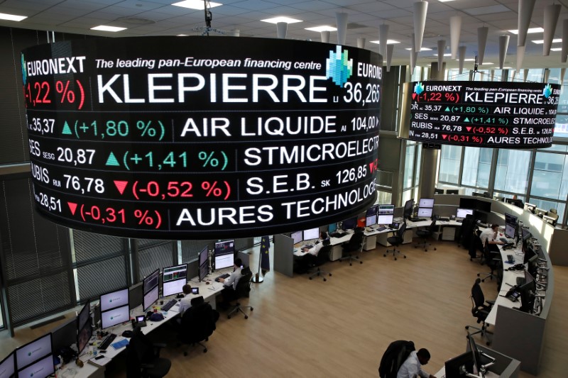 © Reuters. La borsa di Parigi