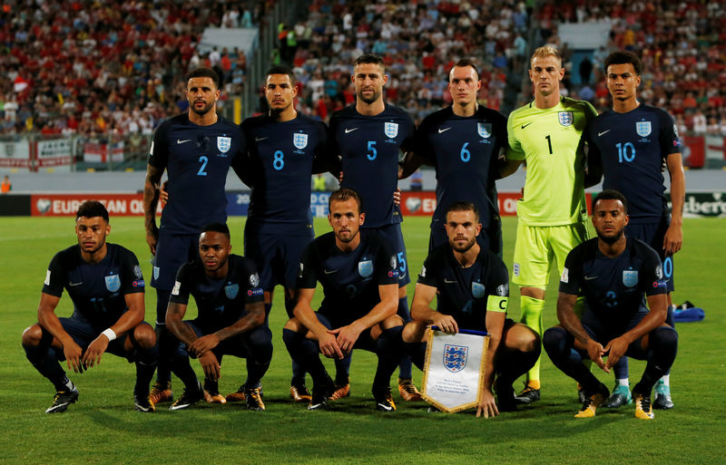 © Reuters. 2018 World Cup Qualifications - Europe - Malta vs England