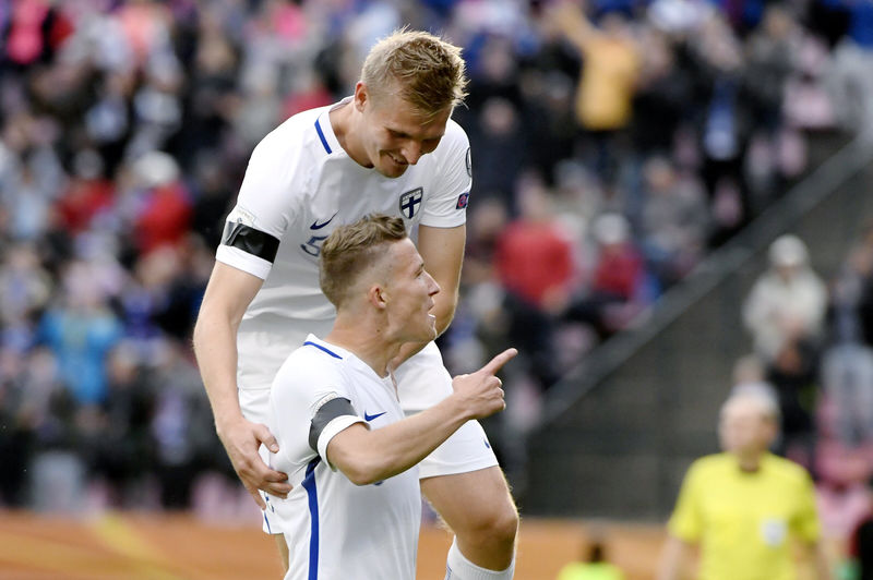 © Reuters. 2018 World Cup Qualifications - Finland vs Iceland