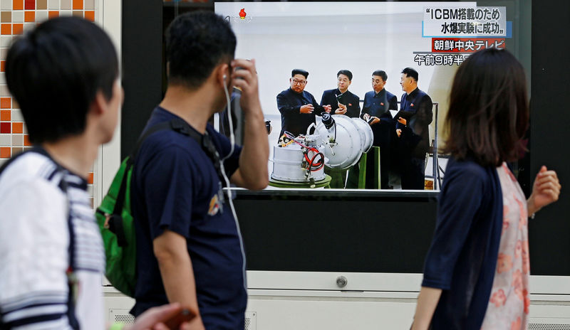 © Reuters. Corea del Norte realiza sexta prueba nuclear; dice desarrolla bomba hidrógeno