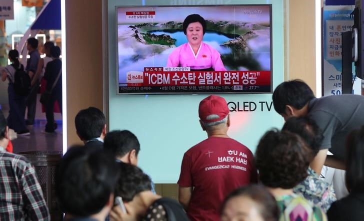 © Reuters. الصين تبدأ مراقبة مستوى الإشعاع بعد تجربة كوريا الشمالية النووية