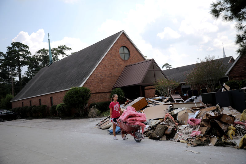 © Reuters. El gobernador de Texas calcula que daños por Harvey superarán $150.000 millones