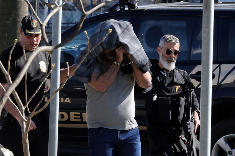 © Reuters. Polícia Federal detém suspeito de tráfico internacional de drogas, em São Paulo