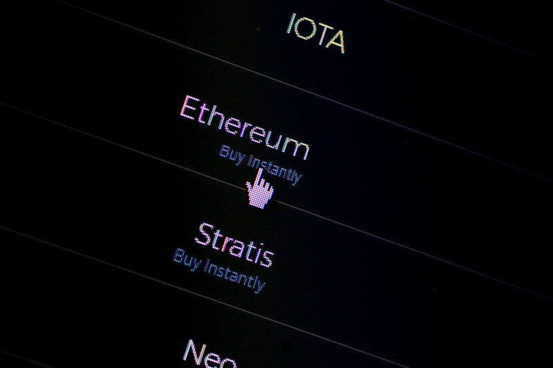 © Reuters. Illustration photo of Cryptocurrencies on a website