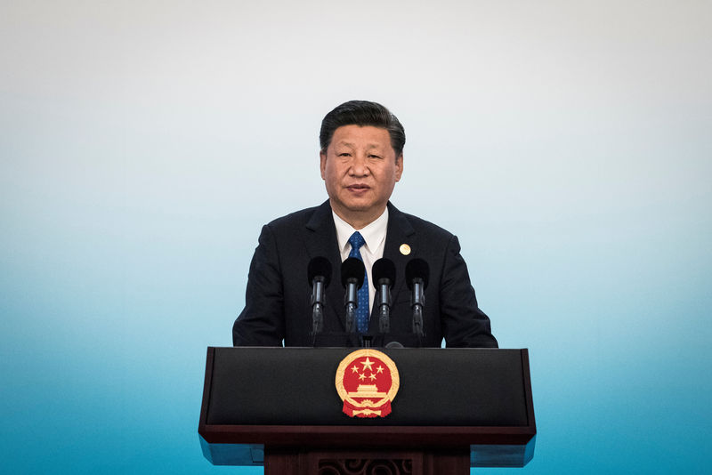 © Reuters. Presidente chinês, Xi Jinping, em coletiva de imprensa durante cúpula do Brics em Xiamen, na China