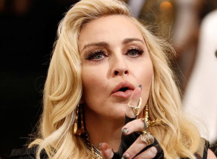 © Reuters. Madonna durante evento em Nova York