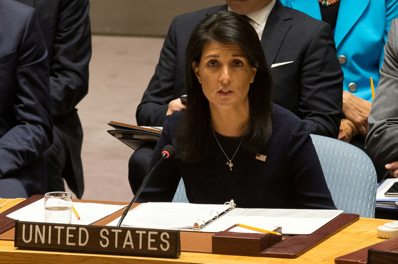 © Reuters. أمريكا تطلب من مجلس الأمن فرض حظر نفطي على كوريا الشمالية