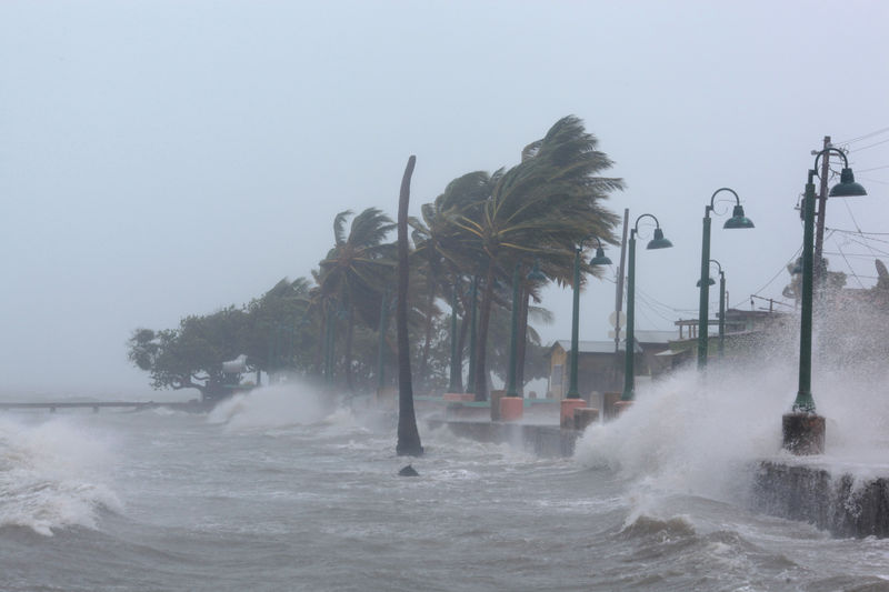 © Reuters. Huracán Irma deja al menos 10 muertos en su paso por el Caribe, se dirige a Florida