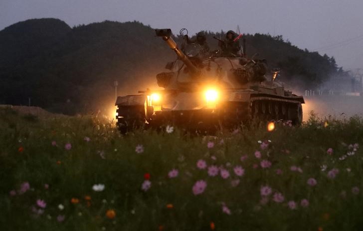 © Reuters. Corea del Sur se prepara para un posible nuevo ensayo con misiles del Norte