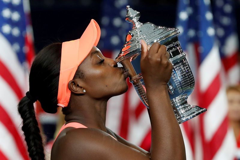 © Reuters. التنس الأمريكي الرابح الأكبر في فلاشينج ميدوز