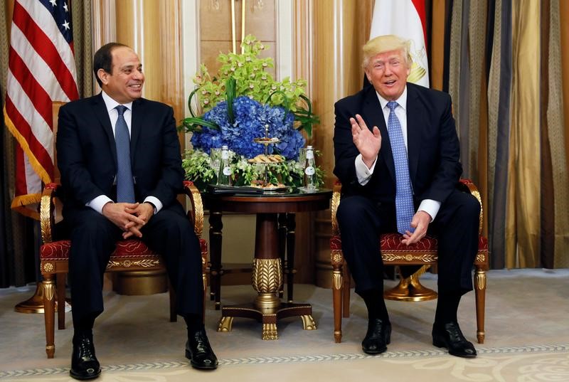 © Reuters. مصر وأمريكا تستأنفان مناورات عسكرية مشتركة بعد توقفها لثماني سنوات