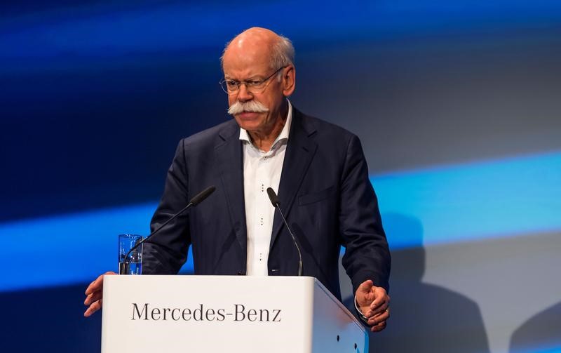 © Reuters. Todos los modelos de Mercedes-Benz tendrán versión eléctrica en 2022