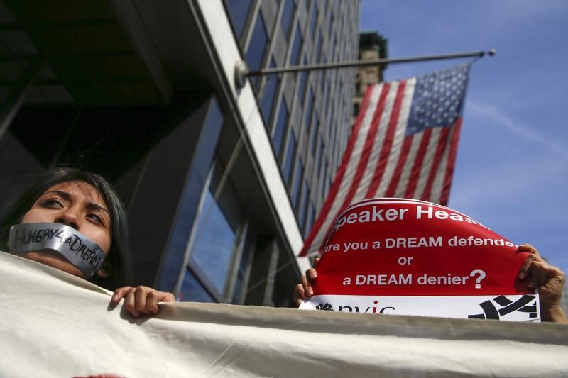 © Reuters. El jefe de Derechos Humanos de la ONU insta a EEUU a dar estatus legal a los "Dreamers"