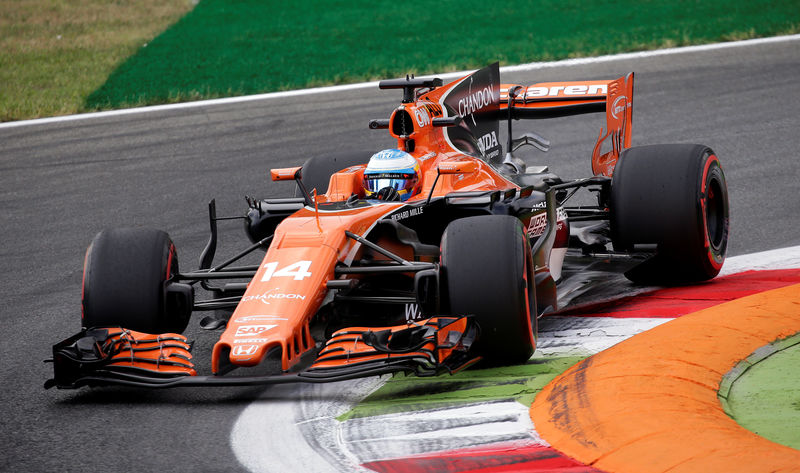 © Reuters. FILE PHOTO - Formula One - F1 - Italian Grand Prix 2017