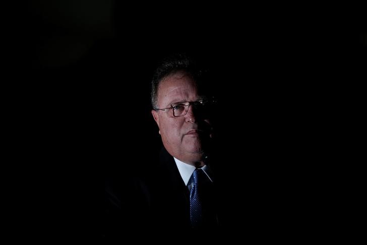 © Reuters. Ministro da Agricultura, Blairo Maggi, durante coletiva de imprensa, em Brasília