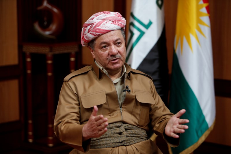 © Reuters. قيادة إقليم كردستان العراق تدرس خطة الوفد الغربي لتأجيل الاستفتاء
