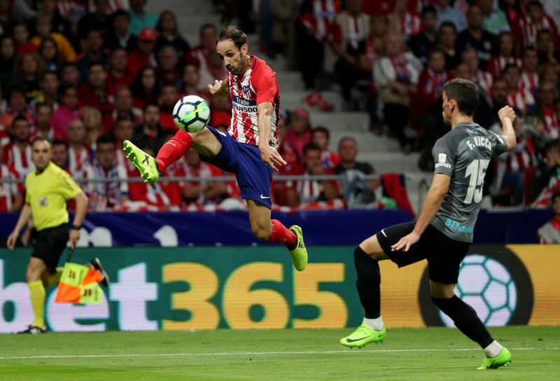 © Reuters. Santander La Liga - Atletico Madrid vs Malaga CF