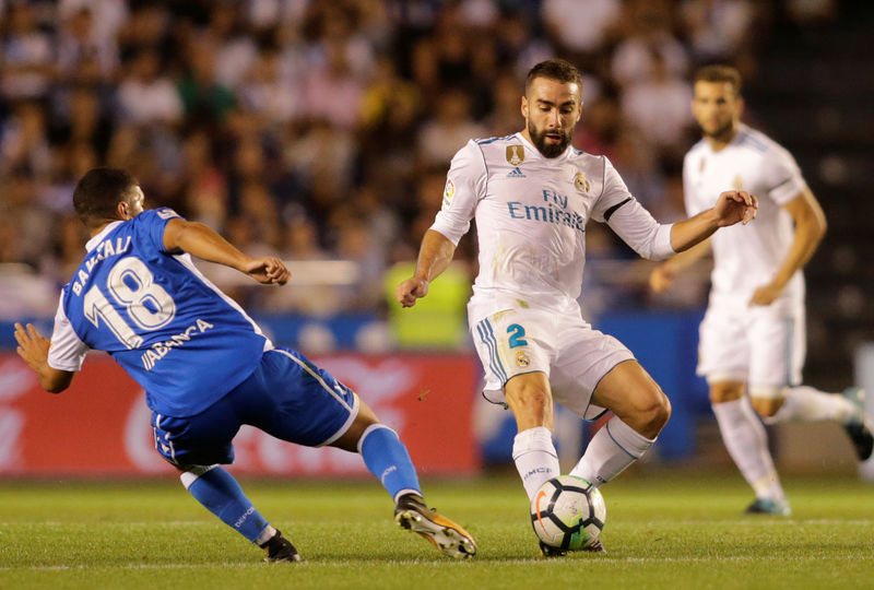 © Reuters. Carvajal amplía su contrato con el Real Madrid hasta 2022