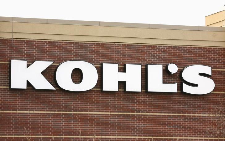 © Reuters. The sign outside a Kohl's store is seen in Broomfield, Colorado