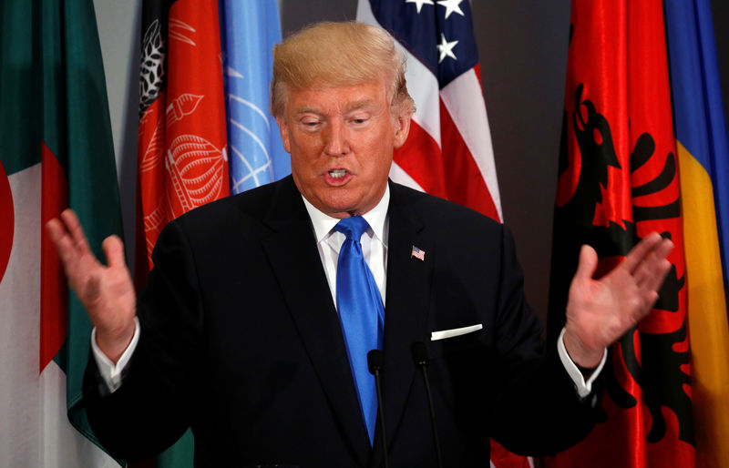 © Reuters. Trump durante evento na ONU