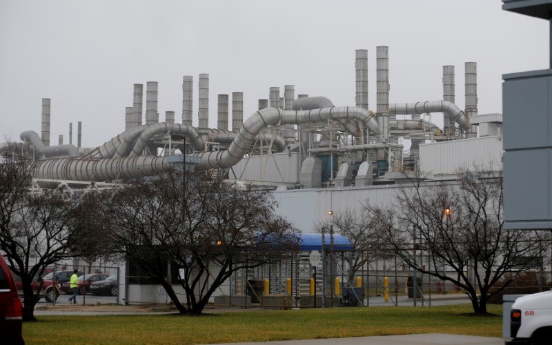 © Reuters. Ford Motor Co. Flat Rock Assembly Plant is seen in Flat Rock, Michigan