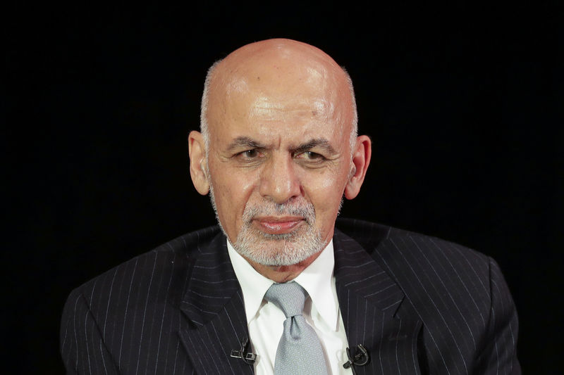 © Reuters. الرئيس الأفغاني: فرصة نجاح استراتيجية ترامب للحرب أكبر من خطة أوباما