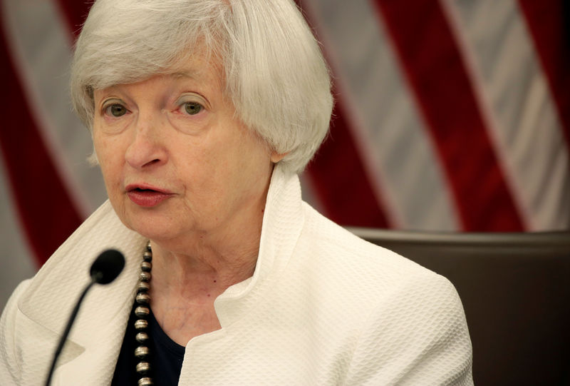 © Reuters. Chair do Fed, Janet Yellen, em Washington