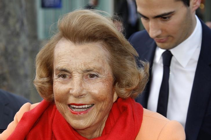 © Reuters. La heredera de L'Oreal, Liliane Bettencourt, muere a los 94 años