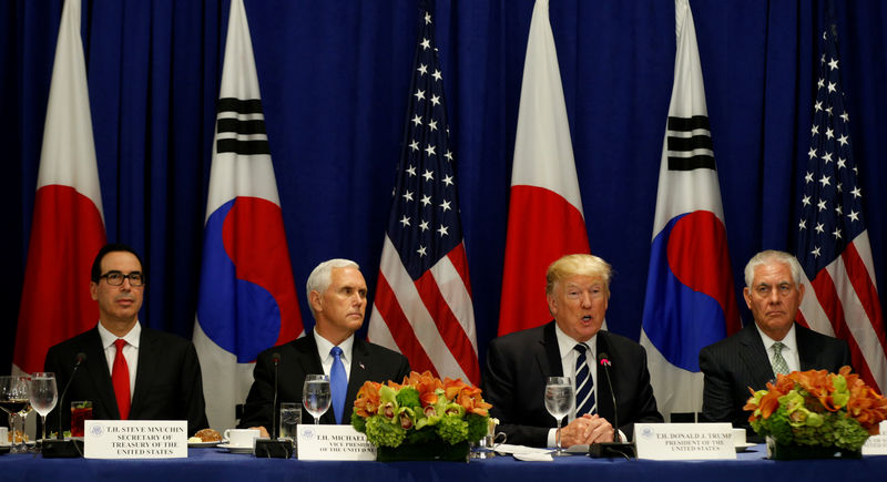 © Reuters. مسؤول: أمريكا تأخذ على محمل الجد تهديد كوريا الشمالية باختبار قنبلة هيدروجينية
