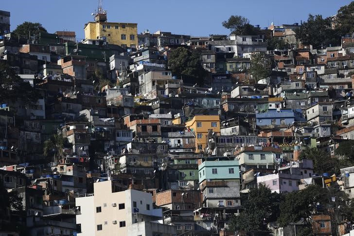 © Reuters. Vista geral da favela da Rocinha