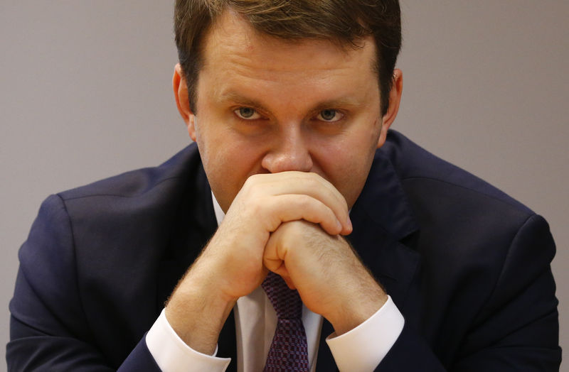 © Reuters. Министр экономического развития РФ Максим Орешкин
