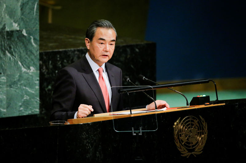 © Reuters. الصين تدعو اليابان لعدم التخلي عن الحوار بشأن كوريا الشمالية