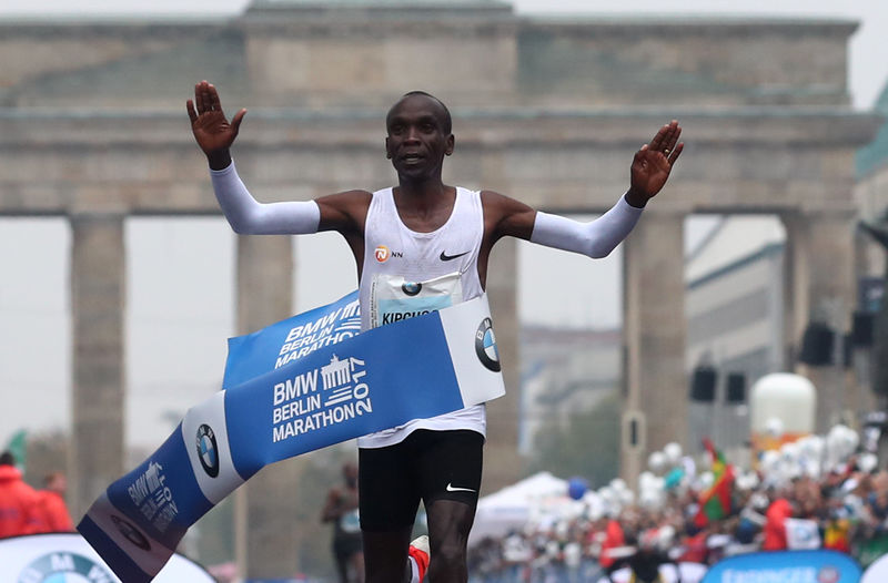 © Reuters. Athletics - Berlin Marathon