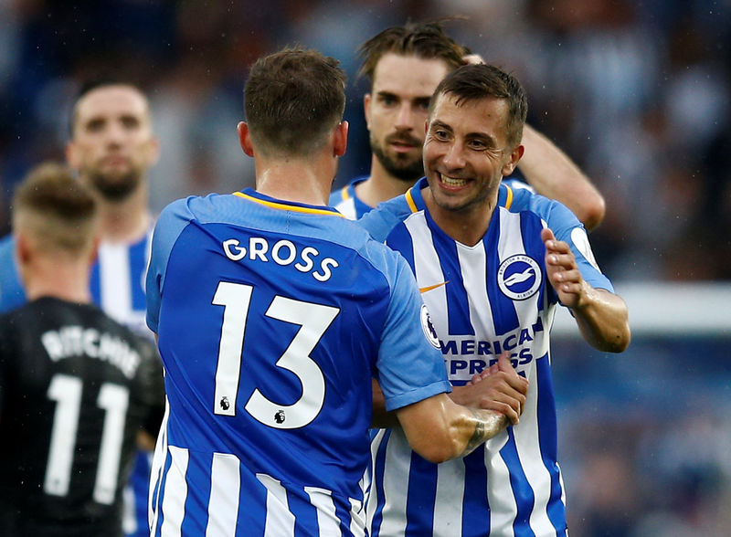 © Reuters. Premier League - Brighton & Hove Albion vs Newcastle United