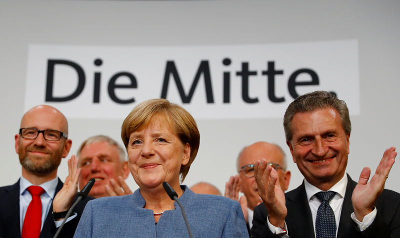 Меркель победила на выборах, растеряв преимущество над ультраправыми