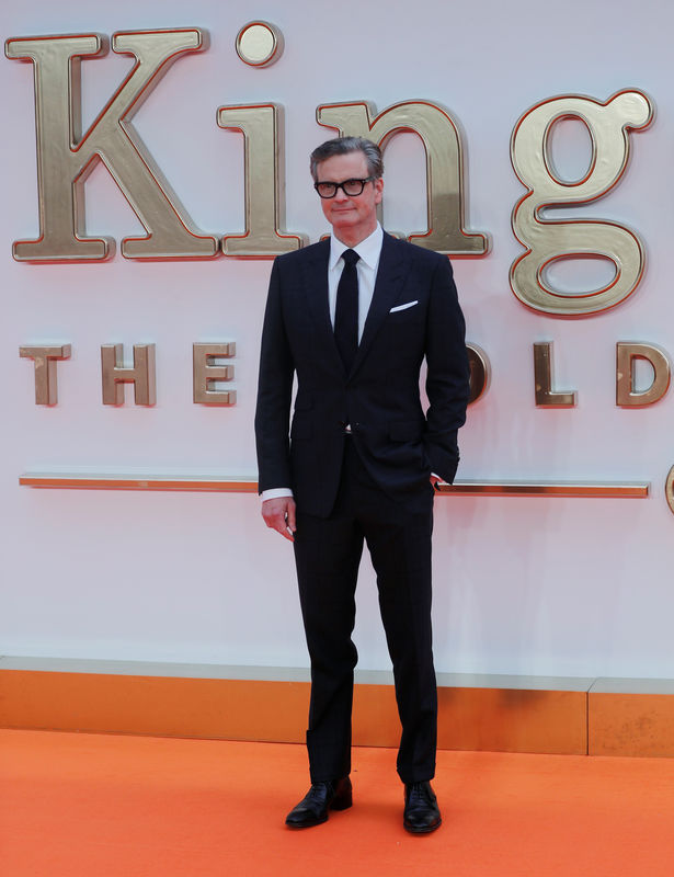 © Reuters. Colin Firth na pré-estreia de "Kingsman: O Círculo Dourado" em Londres