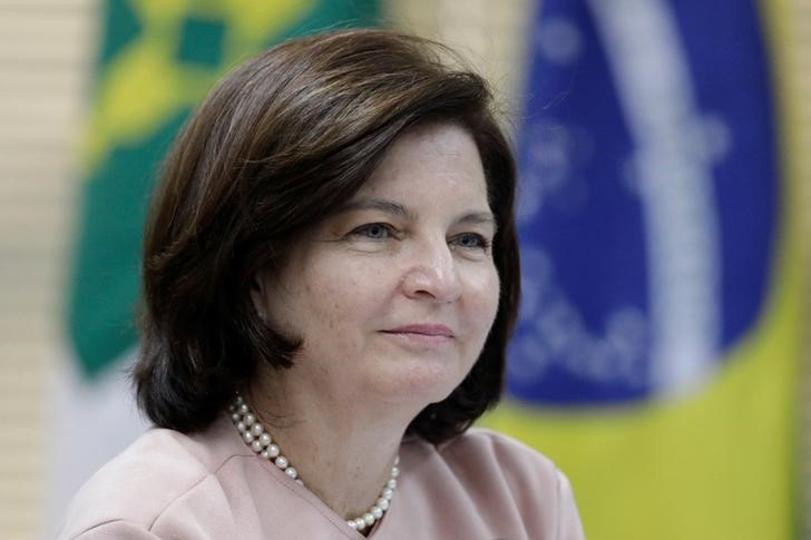 © Reuters. Raquel Dodge, durante evento em Brasília