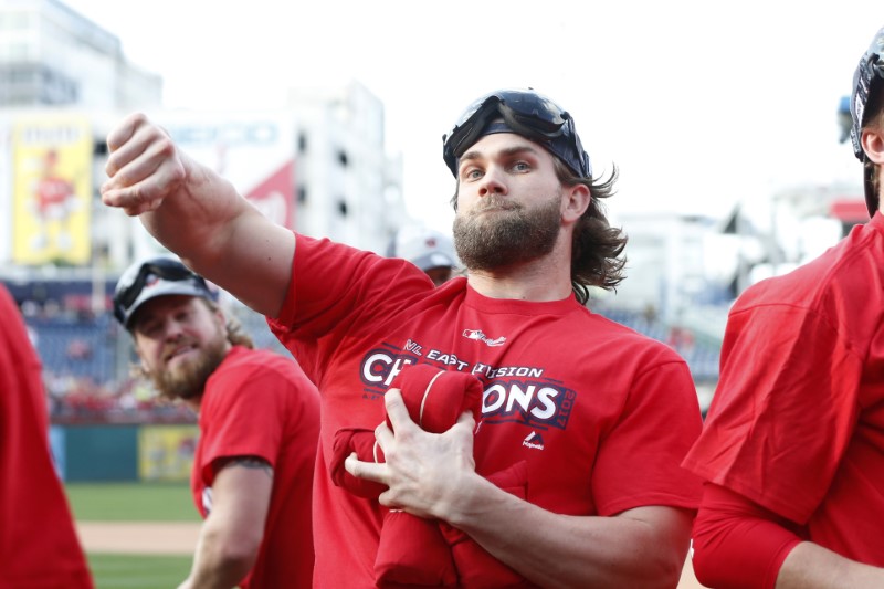 © Reuters. MLB: Philadelphia Phillies at Washington Nationals