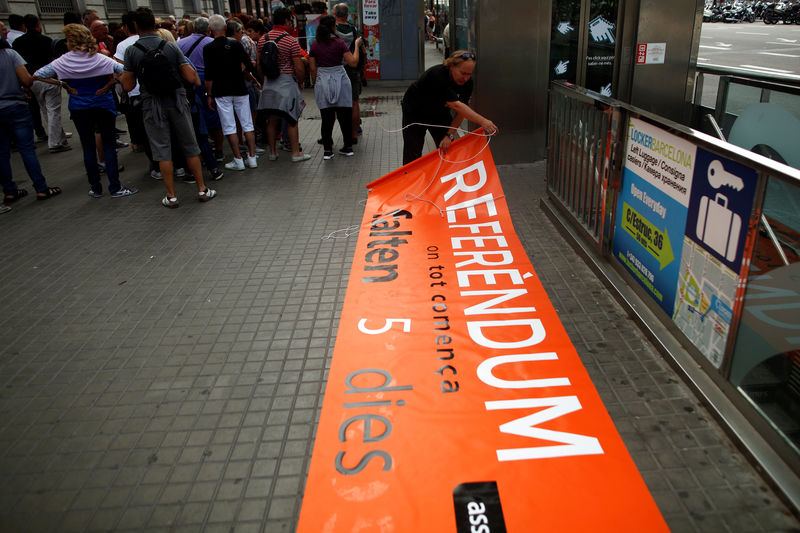 © Reuters. El Gobierno catalán convoca la Junta de Seguridad antes del referéndum