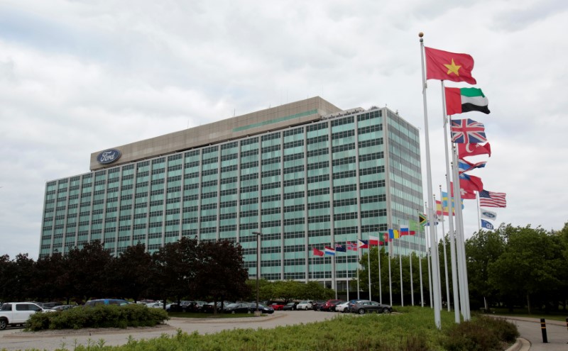 © Reuters. Ford Motor World Headquarters is seen in Dearborn