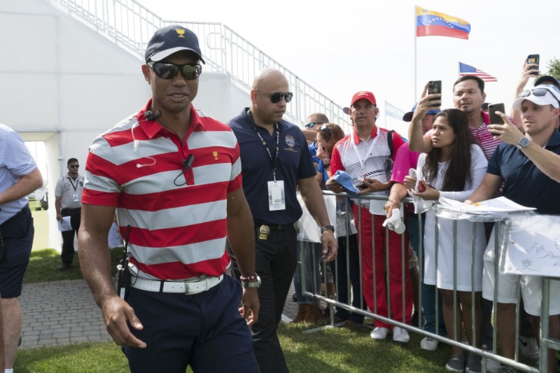 © Reuters. PGA: The Presidents Cup-Practice Day 2