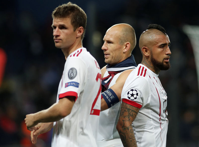 © Reuters. Champions League - Paris St Germain vs Bayern Munich