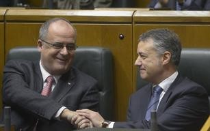 © Reuters. El Parlamento vasco muestra su apoyo al referéndum catalán