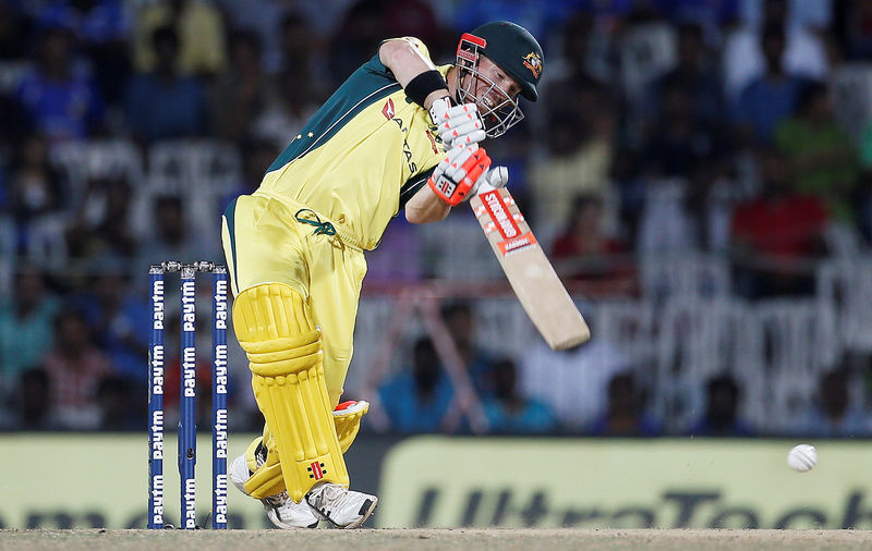 © Reuters. Cricket - India v Australia - First One Day International Match - Chennai