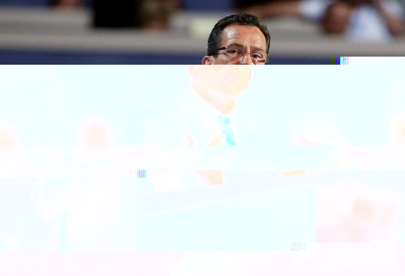 © Reuters. FILE PHOTO - Connecticut Governor Malloy speaks at the Democratic National Convention in Philadelphia, Pennsylvania