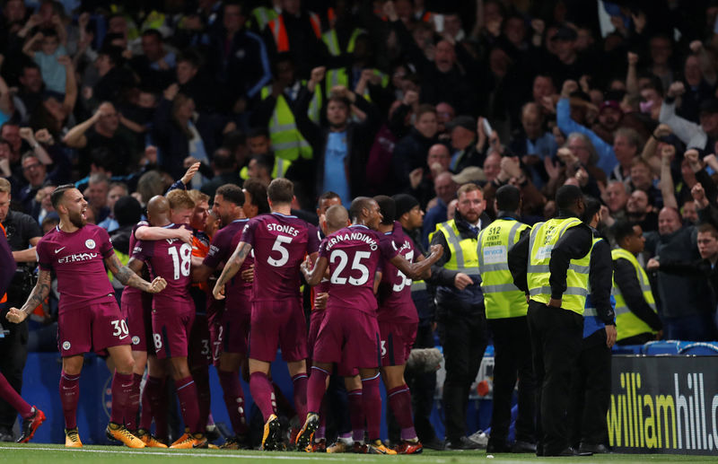 © Reuters. Premier League - Chelsea vs Manchester City