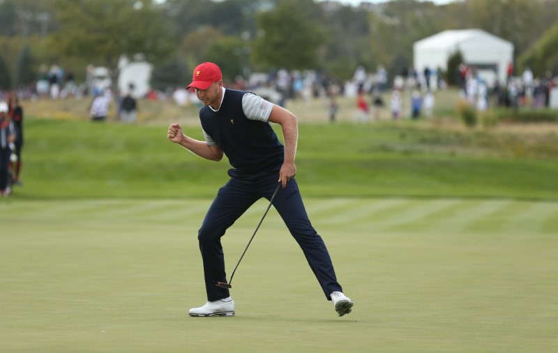 © Reuters. PGA: The Presidents Cup-Day Three